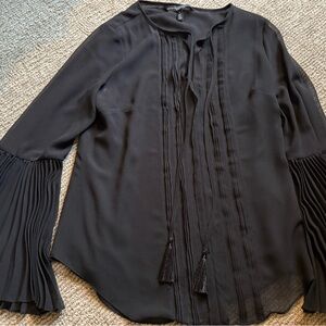White House Black Market long sleeve blouse